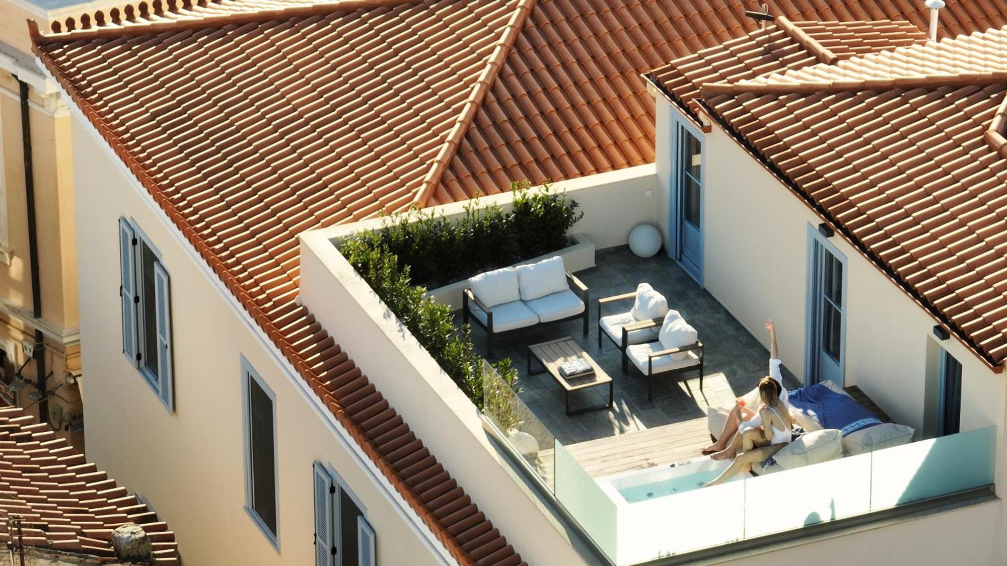 A77 Suites, Small Luxury Hotels Of The World 아테네 객실 사진